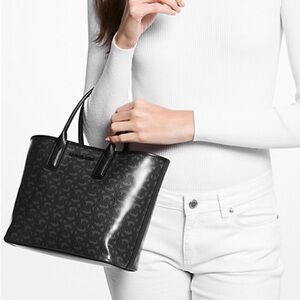 Michael Kors Jodie Small Logo Jacquard Tote Bag